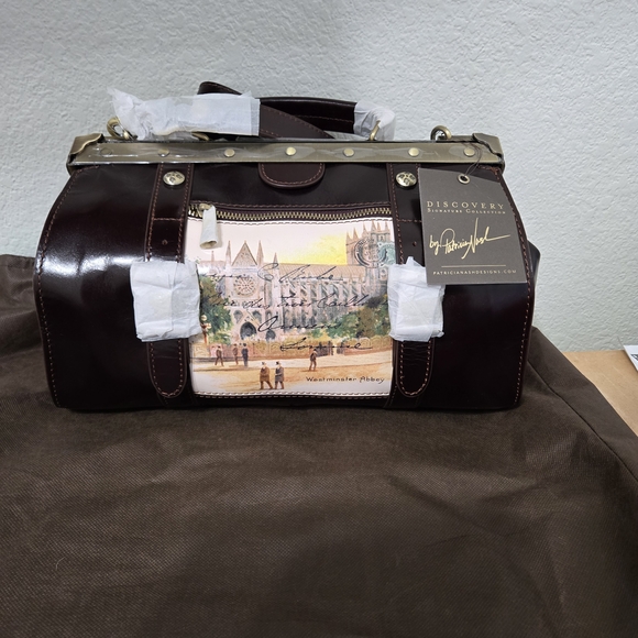 Patricia Nash Handbags - NWT Limited Edition Patricia Nash Discovery Westminster COLLINA SATCHEL